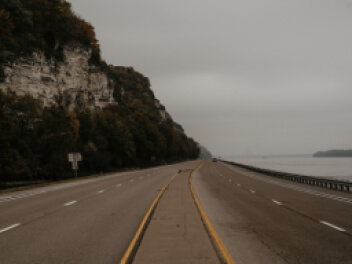 Coastal roadway